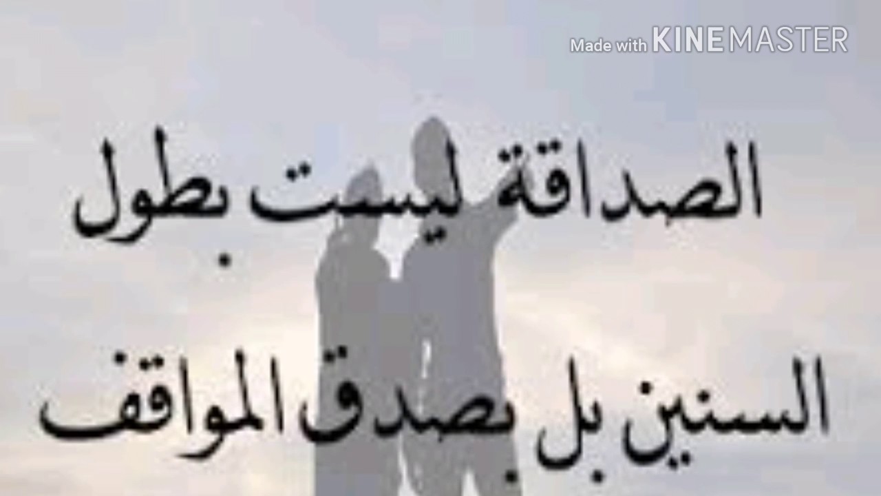 حكم عن الصداقة الحقيقية - صديقى هو اخى الثانى 5313 6