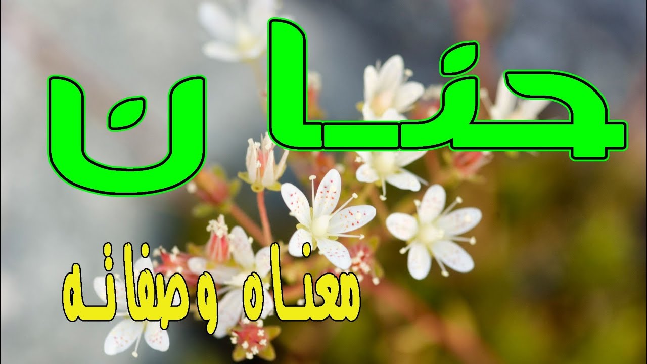 أجمل اسماء البنات تحفة، معنى اسم حنان 587 9