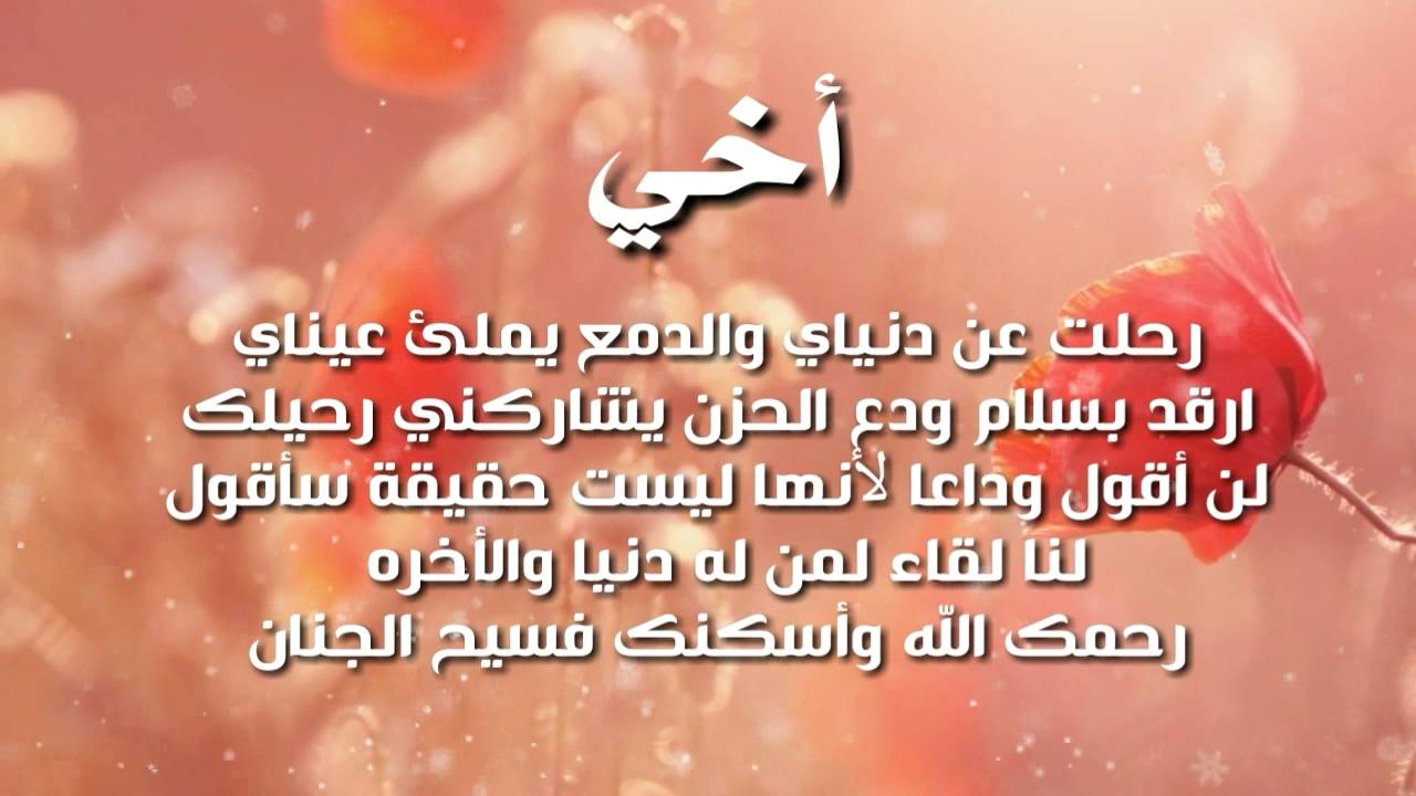 شعر عن الخوه - كلمات شعر عن الاخوه 3103 11